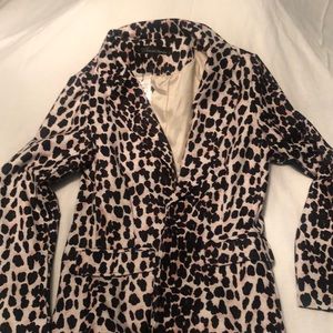 Animal Print Blazer NWT